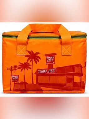 Trader Joe’s mini insulated tote bag - Orange